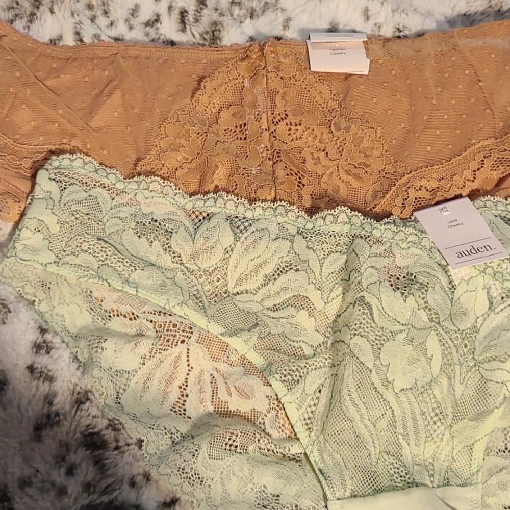 2 nwt auden cheeky panties